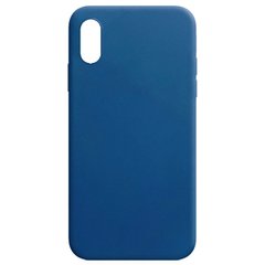 Силиконовый чехол Candy для Apple iPhone XR (6.1"") Синий