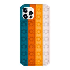 Чехол для iPhone SE (2020) Pop-It Case Поп ит Forest Green/White