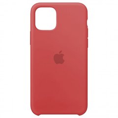 Чехол Apple silicone case for iPhone 11 Сamelia / красный