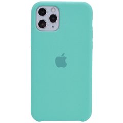 Чехол silicone case for iPhone 11 Pro (5.8") (Бирюзовый / Ice Blue)
