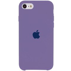 Чехол Silicone Case (AA) для Apple iPhone SE (2020) (Серый / Lavender Gray)