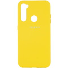 Чехол Silicone Cover Full Protective (A) для OPPO Realme C3 Жёлтый