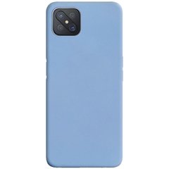 Силиконовый чехол Candy для Oppo A92s (Голубой / Lilac Blue)