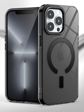Чохол для iPhone 13 Matt Clear Case with Magsafe Black