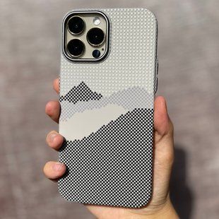 Карбоновий чохол для Apple iPhone 15 Pro Max LUXO Carbon Case with Magsafe
