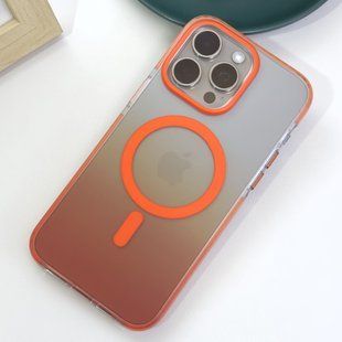 Протиударний чохол для iPhone 13 Shield Gradient with Magsafe Orange