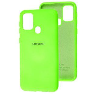 Чохол для Samsung Galaxy M31 (M315) My Colors Full салатовий з закритим низом і&nbsp;мікрофіброю