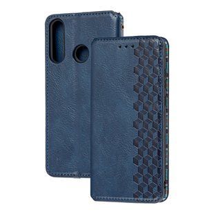 Чехол книжка для Huawei Y6p Getman Cubic синий