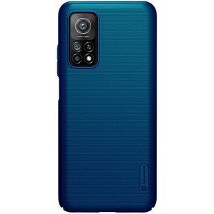 Чехол Nillkin Matte для Xiaomi Mi 10T / Mi 10T Pro (Бирюзовый / Peacock blue)