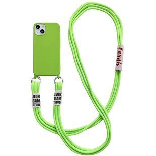 Чохол TPU two straps California для Apple iPhone 12 Pro / 12 (6.1"") Салатовий