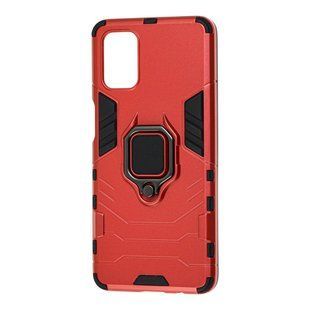 Ударостійкий чохол Transformer Ring for Magnet для Samsung Galaxy M31s (M317) Червоний Протиударний, броньований