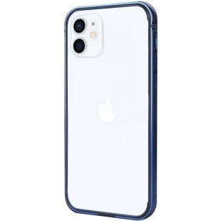 Metal+PC Бампер G-Case The Grand Series для Apple iPhone 12 mini (5.4") (Синій)