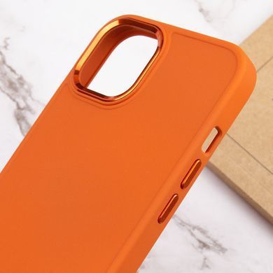 TPU чехол Bonbon Metal Style для Apple iPhone 14 Pro Max (6.7") Оранжевый / Papaya