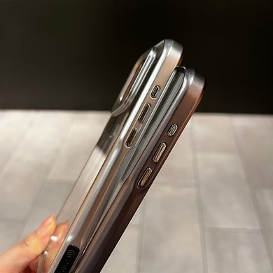 Чохол для Iphone 13 Pro Max Metal HD Clear Case Black