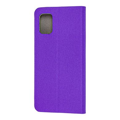 Чехол книжка для Samsung Galaxy A51 (A515) Premium HD Фиолетовый