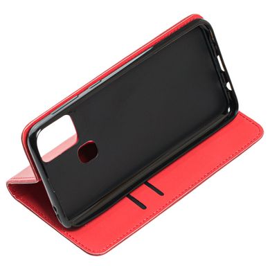 Чехол книжка для Samsung Galaxy M31 (M315) Black magnet красный