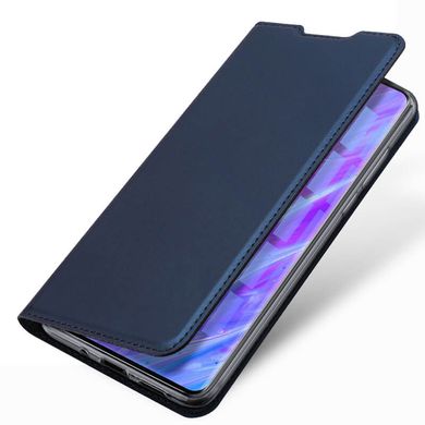 Чехол-книжка Dux Ducis с карманом для визиток для Samsung Galaxy S20 Ultra (Синий)