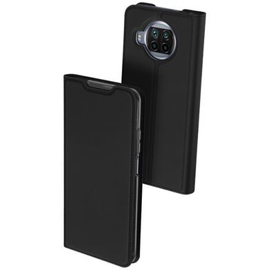 Чехол-книжка Dux Ducis с карманом для визиток для Xiaomi Mi 10T Lite / Redmi Note 9 Pro 5G (Черный)