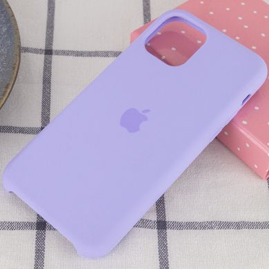 Чехол silicone case for iPhone 11 Pro Max (6.5") (Сиреневый / Dasheen)