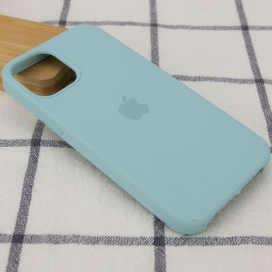 Чохол silicone case for iPhone 12 mini (5.4") (Бірюзовий / Light blue)