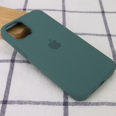 Чохол Silicone Case Full Protective (AA) для Apple iPhone 12 mini (5.4") (Зелений / Pine green)