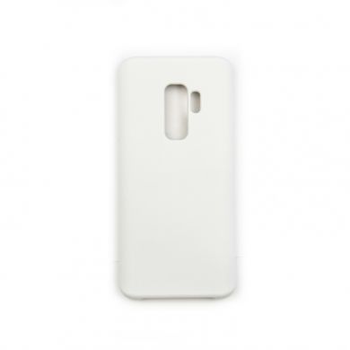 Накладка Silicone Cover for Samsung S9 Plus White