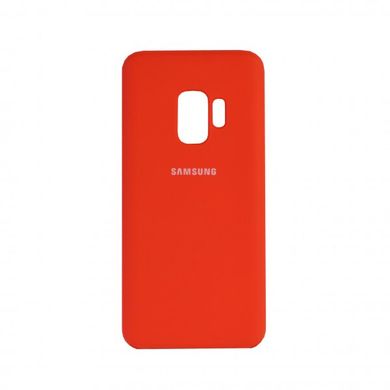 Накладка Silicone Cover for Samsung S9 Red