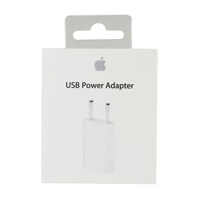 Зарядное устройство Apple 5W USB Power Adapter (MD813), White