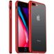 Прозрачный силиконовый чехол с глянцевой окантовкой Full Camera для Apple iPhone 7 plus/8 plus (5.5) Красный