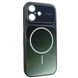 Чехол для iPhone 16 Gradient Glass MagSafe Case &ndash; Black