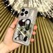 Чохол об'ємний ручної роботи для iPhone 14 Plus That's My&reg; Сlassic Series. Metal Black