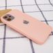 TPU+Glass чехол GLOSSY Logo Full camera для Apple iPhone 12 mini (5.4") (Розовый)