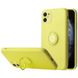 Чохол TPU Candy Ring Full Camera для Apple iPhone 12 (6.1 "") Жовтий / Yellow