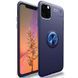 TPU чехол Deen ColorRing под магнитный держатель (opp) для Apple iPhone 12 Pro / 12 (6.1"") Синий / Синий