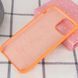 Чохол silicone case for iPhone 11 Papaya / помаранчевий