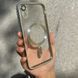 Чохол для iPhone XR Shining Case with Magsafe + скло на камеру Silver