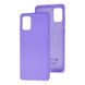 Чехол для Samsung Galaxy A71 (A715) Wave Full светло-фиолетовый