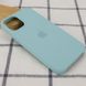 Чохол silicone case for iPhone 12 Pro / 12 (6.1") (Бірюзовий / Light blue)