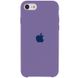 Чохол Silicone Case (AA) Для Apple iPhone SE (2020) (Сірий / Lavender Gray)