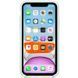 Чехол Silicone case Original 1:1 (AAA) для Apple iPhone 11 (6.1") (Серо-голубой / Seafoam)