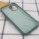 Чехол Silicone Case Full Protective (AA) для Apple iPhone 12 mini (5.4") (Зеленый / Pine green)