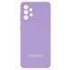 Чохол Silicone Cover Full Camera (AA) для Samsung Galaxy A33 5G (Бузковий / Dasheen)