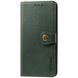 Кожаный чехол книжка GETMAN Gallant (PU) для Samsung Galaxy M01 Core / A01 Core (Зеленый)