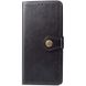 Кожаный чехол книжка GETMAN Gallant (PU) для Samsung Galaxy M51 (Черный)