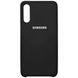 Накладка Silicone Cover for Samsung A50 2019 Black