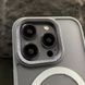 Противоударный чехол для iPhone 11 Nofelet MATT Case with MagSafe Titanium Grey / Серый