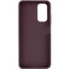 TPU чехол Bonbon Metal Style для Samsung Galaxy A13 4G Бордовый / Plum