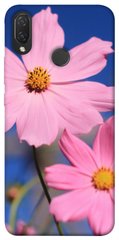 Чохол для Huawei P Smart + 2019 PandaPrint Рожева ромашка квіти