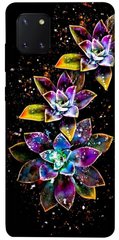 Чехол для Samsung Galaxy Note 10 Lite (A81) PandaPrint Цветы цветы