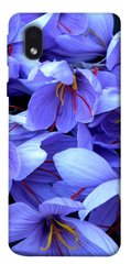Чехол для Samsung Galaxy M01 Core / A01 Core PandaPrint Фиолетовый сад цветы